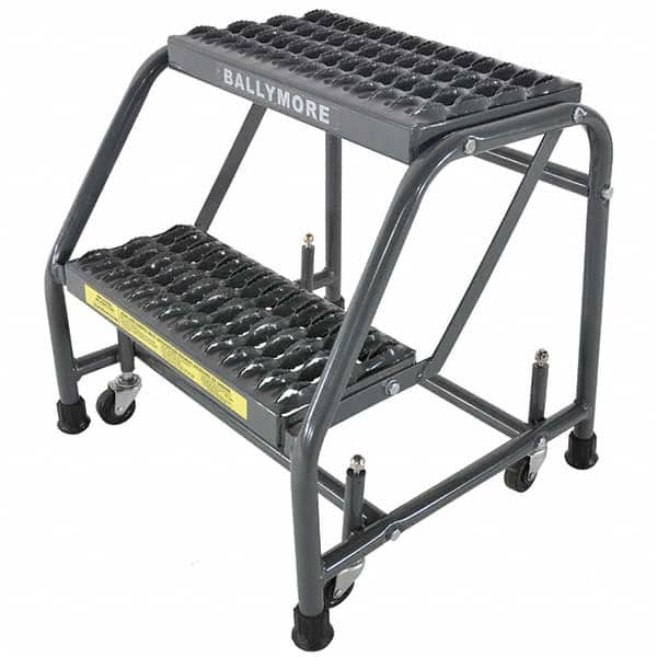 Ballymore - Rolling & Wall Mounted Ladders & Platforms Type: Stairway Slope Ladder Style: 50 Degree Incline - Makers Industrial Supply