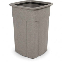 Toter - Trash Cans & Recycling Containers Type: Trash Can Container Shape: Square - Makers Industrial Supply