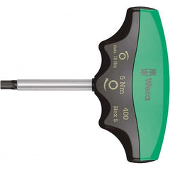 Wera - Torque Limiting Screwdrivers Type: T-Handle Torque Wrench Minimum Torque (Nm): 5.00 - Makers Industrial Supply