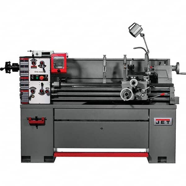 Jet - Bench, Engine & Toolroom Lathes Machine Type: Bench Lathe Spindle Speed Control: Electronic Variable Speed - Makers Industrial Supply