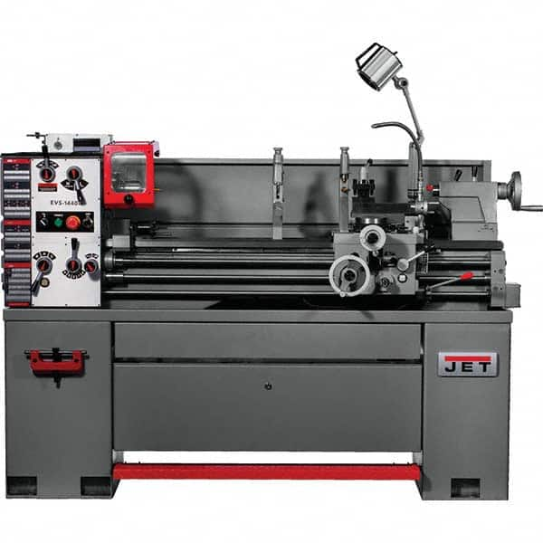 Jet - Bench, Engine & Toolroom Lathes Machine Type: Bench Lathe Spindle Speed Control: Electronic Variable Speed - Makers Industrial Supply