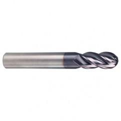 4mmTuffCut XR 4 Flute Carbide End Mill Ball Nose - Makers Industrial Supply