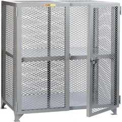 Little Giant - 1 Shelf Storage Cabinet - Steel, 61" Wide x 27" Deep x 52" High - Makers Industrial Supply