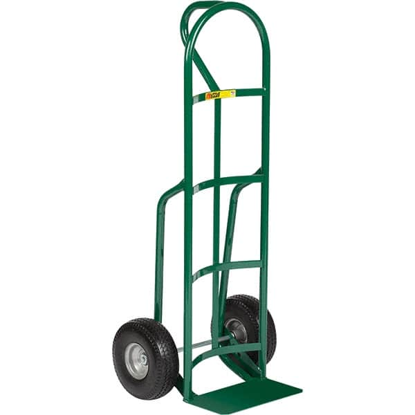 Little Giant - 800 Lb Capacity 49" OAH Hand Truck - Loop Handle, Steel, Flat-Free Microcellular Foam Wheels - Makers Industrial Supply