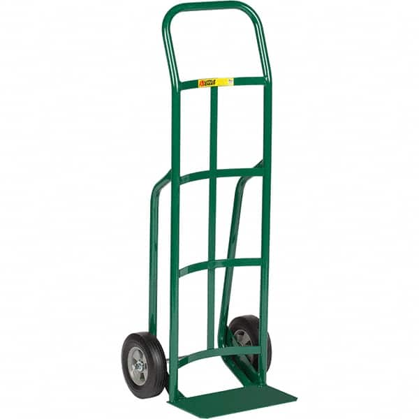 Little Giant - 800 Lb Capacity 47" OAH Hand Truck - Continuous Handle, Steel, Rubber Wheels - Makers Industrial Supply