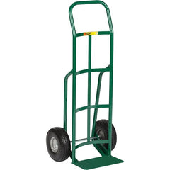 Little Giant - 800 Lb Capacity 47" OAH Hand Truck - Continuous Handle, Steel, Flat-Free Microcellular Foam Wheels - Makers Industrial Supply