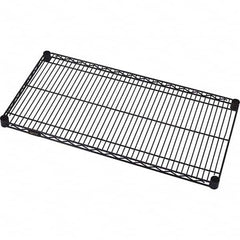 Quantum Storage - 1 Shelf Wire Shelving Unit - 24" Wide x 48" Deep x 1" High, - Makers Industrial Supply