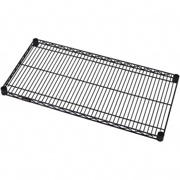 Quantum Storage - 1 Shelf Wire Shelving Unit - 12" Wide x 48" Deep x 1" High, - Makers Industrial Supply