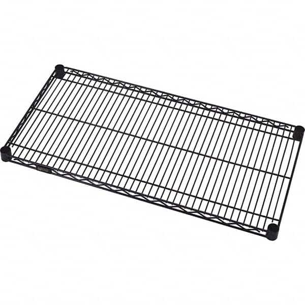 Quantum Storage - 1 Shelf Wire Shelving Unit - 12" Wide x 36" Deep x 1" High, - Makers Industrial Supply