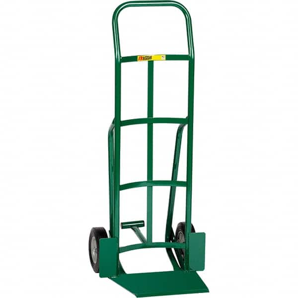 Little Giant - 800 Lb Capacity 47" OAH Hand Truck - Continuous Handle, Steel, Rubber Wheels - Makers Industrial Supply