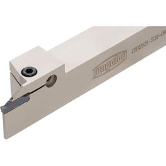 Indexable Grooving/Cut-Off Toolholders; Cutting Direction: Left Hand; Maximum Depth of Cut (Decimal Inch): 0.6300; Maximum Groove Width (Decimal Inch): 0.2160; Minimum Groove Width (Decimal Inch): 0.1770; Toolholder Style: CTE; Tool Material: Steel; Inser