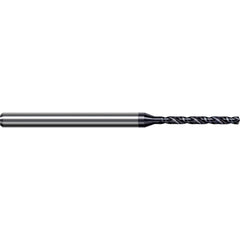 Harvey Tool - #64, 140° Point, Solid Carbide Micro Drill Bit - Exact Industrial Supply