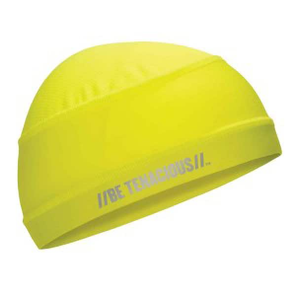 Ergodyne - Hats, Headbands & Bandanas Garment Style: Skull Cap Garment Type: Cooling; Comfort; Washable; High Visibility - Makers Industrial Supply