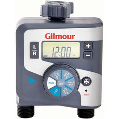 Gilmour - Lawn Sprinkler Timers Type: Auto ON/OFF Dual Outlet Electronic Timer Number of Watering Modes: 1 - Makers Industrial Supply