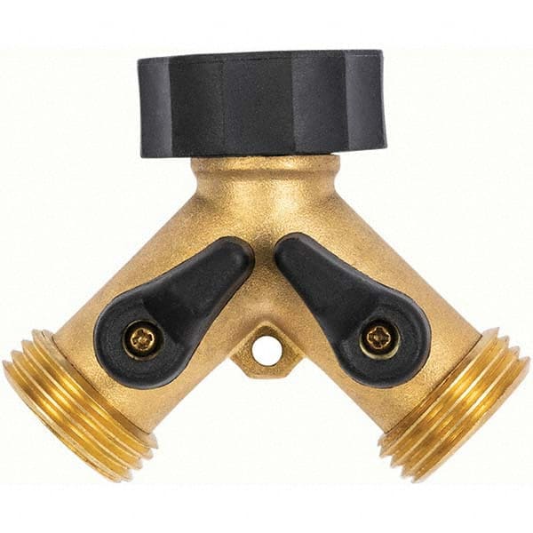 Gilmour - Garden Hose Fittings & Repair Kits Type: Shut-Off Valve Connector Type: Female; Male - Makers Industrial Supply