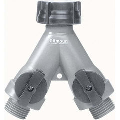 Gilmour - Garden Hose Fittings & Repair Kits Type: Shut-Off Valve Connector Type: Male; Female - Makers Industrial Supply