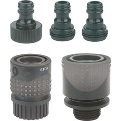 Gilmour - Garden Hose Fittings & Repair Kits Type: Connector Connector Type: Male; Female - Makers Industrial Supply