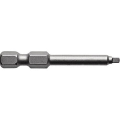 Apex - Phillips Screwdriver Bits Type: Square Service Drive Point Size: #0 - Makers Industrial Supply