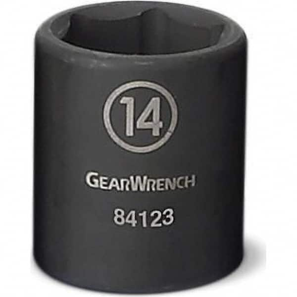 GearWrench - Impact Sockets Drive Size (Inch): 1/4 Size (mm): 11.0 - Makers Industrial Supply