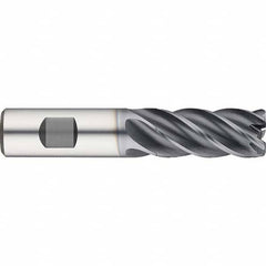 Guhring - 1/2" Diam 5 Flute Solid Carbide 0.03" Corner Radius End Mill - Makers Industrial Supply