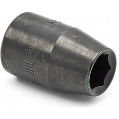 Crescent - Impact Sockets Drive Size (Inch): 1/2 Size (Inch): 9/16 - Makers Industrial Supply