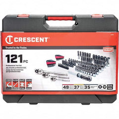 Crescent - Combination Hand Tool Sets Tool Type: Mechanic's Tool Set Number of Pieces: 121 - Makers Industrial Supply