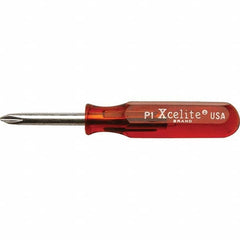 Xcelite - Phillips Screwdrivers Tool Type: Standard Phillips Handle Style/Material: Acetate - Makers Industrial Supply