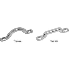 Campbell - Wire Rope Hardware & Accessories; Type: Rope Loop ; For Rope Diameter: 1/2 (Inch); Finish/Coating: Nickel Plated ; Material: Steel - Exact Industrial Supply