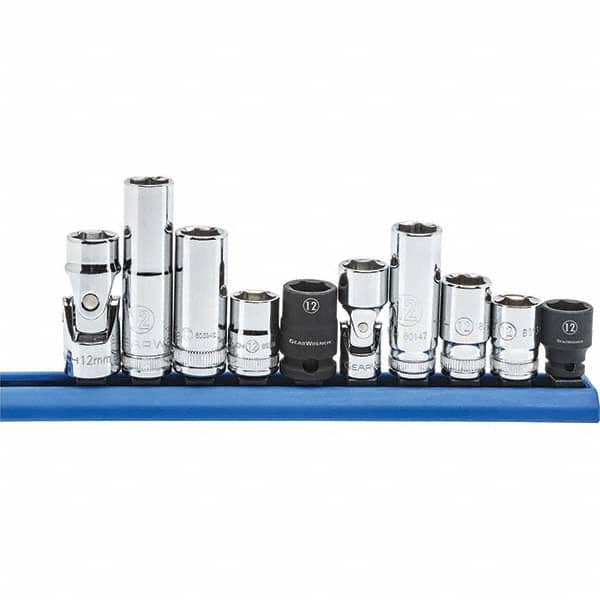 GEARWRENCH - Socket Sets Measurement Type: Metric Drive Size: 1/4, 3/8 - Makers Industrial Supply