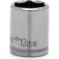 Crescent - Hand Sockets Drive Size (Inch): 1/4 Size (mm): 9.0 - Makers Industrial Supply