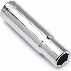 Deep Hand Socket: 1/2″ Socket, 6-Point Polished