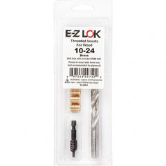 E-Z LOK - Thread Repair Kits Insert Thread Size (Inch): #10-24 Includes Drill: Yes - Makers Industrial Supply