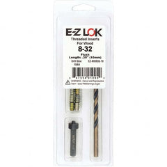 E-Z LOK - Thread Repair Kits Insert Thread Size (Inch): #8-32 Includes Drill: Yes - Makers Industrial Supply