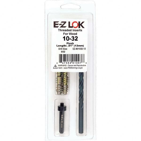 E-Z LOK - Thread Repair Kits Insert Thread Size (Inch): 1/4-20 Includes Drill: Yes - Makers Industrial Supply