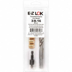 E-Z LOK - Thread Repair Kits Insert Thread Size (Inch): 3/8-16 Includes Drill: Yes - Makers Industrial Supply