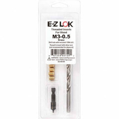 E-Z LOK - Thread Repair Kits Insert Thread Size (mm): M3x0.50 Includes Drill: Yes - Makers Industrial Supply