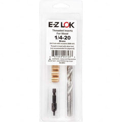 E-Z LOK - Thread Repair Kits Insert Thread Size (Inch): 1/4-20 Includes Drill: Yes - Makers Industrial Supply