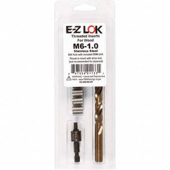 E-Z LOK - Thread Repair Kits Insert Thread Size (mm): M6x1.00 Includes Drill: Yes - Makers Industrial Supply