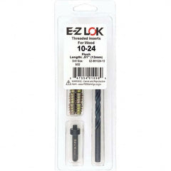 E-Z LOK - Thread Repair Kits Insert Thread Size (Inch): #10-24 Includes Drill: Yes - Makers Industrial Supply