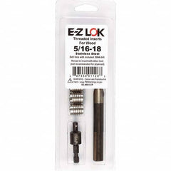 E-Z LOK - Thread Repair Kits Insert Thread Size (Inch): 5/16-18 Includes Drill: Yes - Makers Industrial Supply