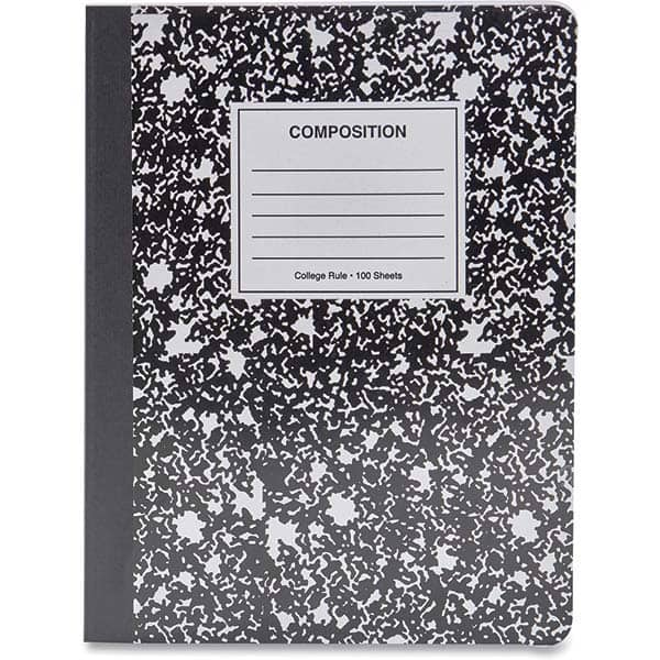 UNIVERSAL - Note Pads, Writing Pads & Notebooks Writing Pads & Notebook Type: Composition Book Size: 9-3/4 x 7-1/2 - Makers Industrial Supply