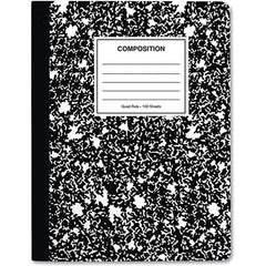 UNIVERSAL - Note Pads, Writing Pads & Notebooks Writing Pads & Notebook Type: Composition Book Size: 9-3/4 x 7-1/2 - Makers Industrial Supply