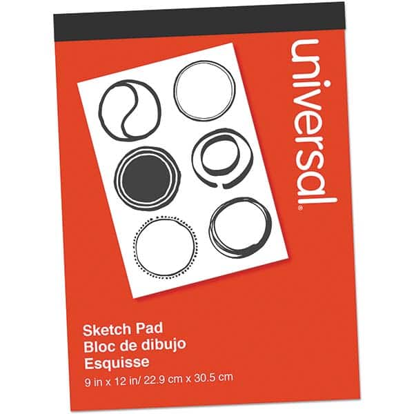 UNIVERSAL - Note Pads, Writing Pads & Notebooks Writing Pads & Notebook Type: Scratch Pad Size: 9 x 12 - Makers Industrial Supply