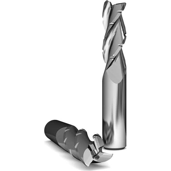 GWS - Square End Mills Mill Diameter (Inch): 0.375 Mill Diameter (Decimal Inch): 0.3750 - Makers Industrial Supply