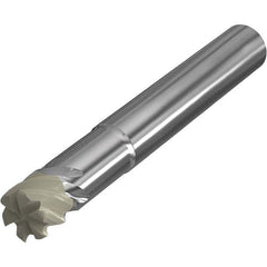 Seco - 25mm Diam 6 Flute Ceramic 4mm Corner Radius End Mill - Makers Industrial Supply