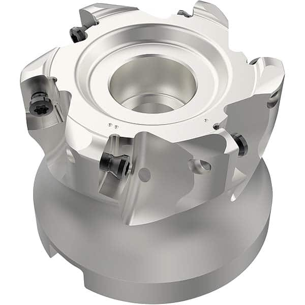 Seco - Indexable High-Feed Face Mills Cutting Diameter (Inch): 2.480 Cutting Diameter (mm): 63.00 - Makers Industrial Supply