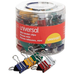 UNIVERSAL - Binder Clips Width (Inch): 0.63 Binder Type: Binder Clip - Makers Industrial Supply