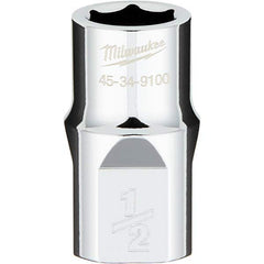 Milwaukee Tool - Hand Sockets Drive Size (Inch): 1/2 Size (Inch): 1/2 - Makers Industrial Supply