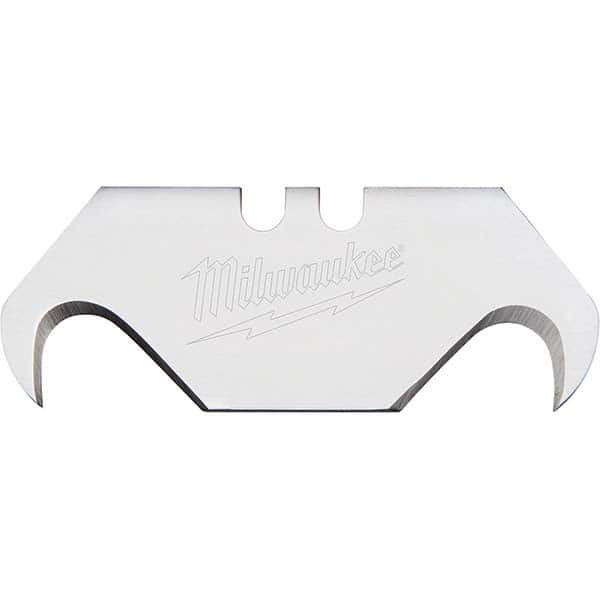 Milwaukee Tool - Knife Blades Type: Hook Blade Material: Carbon Steel - Makers Industrial Supply