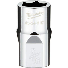 Milwaukee Tool - Hand Sockets Drive Size (Inch): 1/2 Size (Inch): 9/16 - Makers Industrial Supply